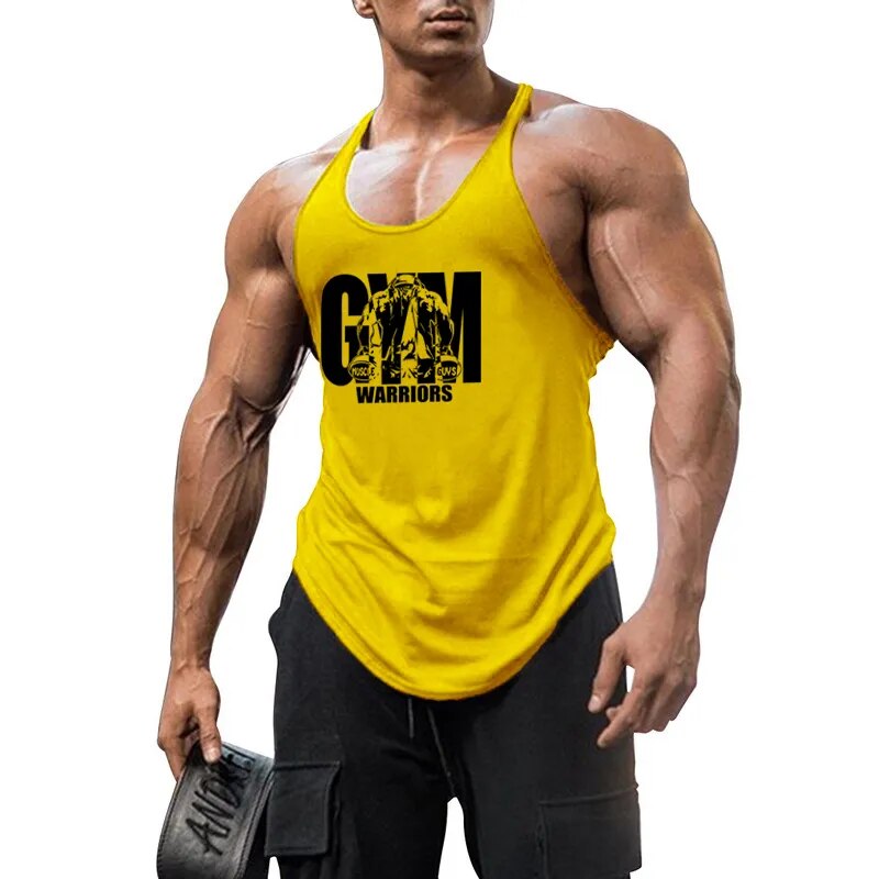 Gym Stringer Workout Shirt