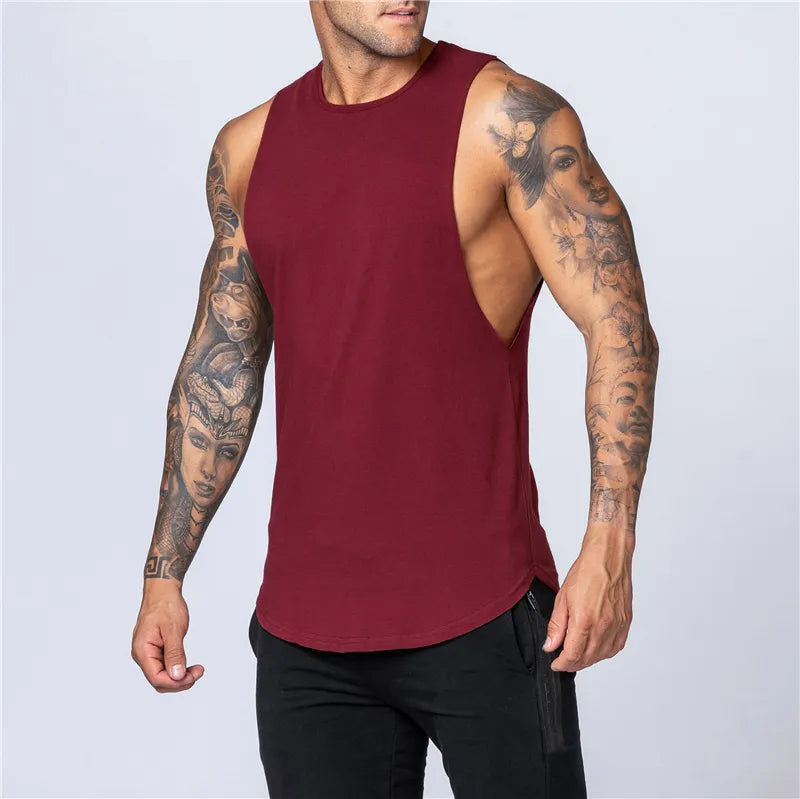 AESTHETIXERA Men's Sleeveless Workout Shirt