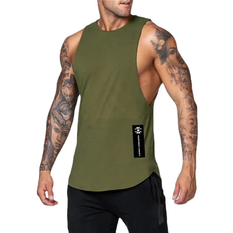 AESTHETIXERA Men's Sleeveless Workout Shirt